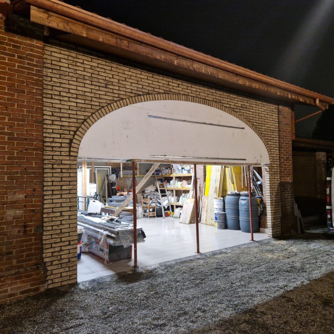 Archi in polistirolo