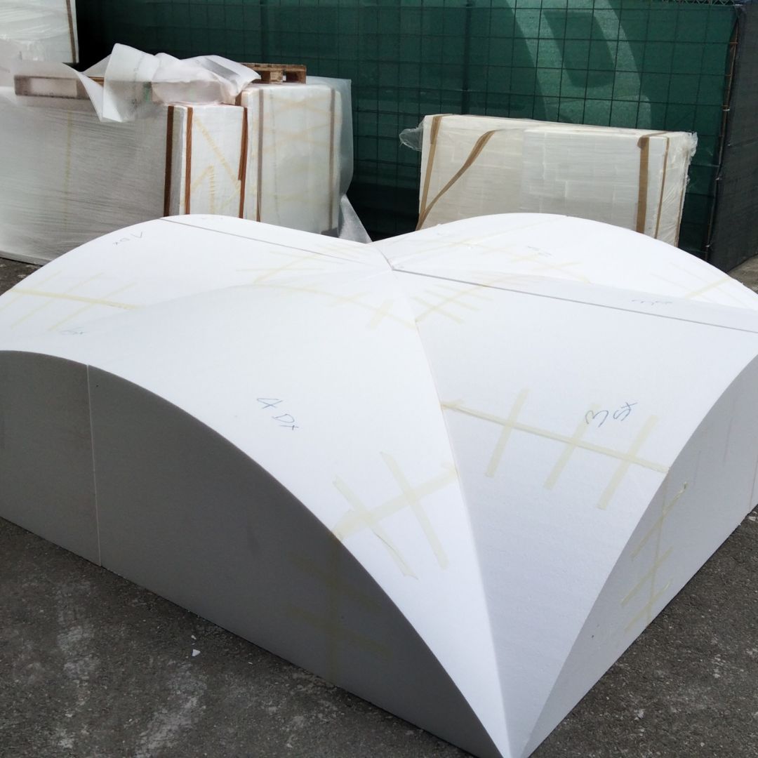 Archi in polistirolo