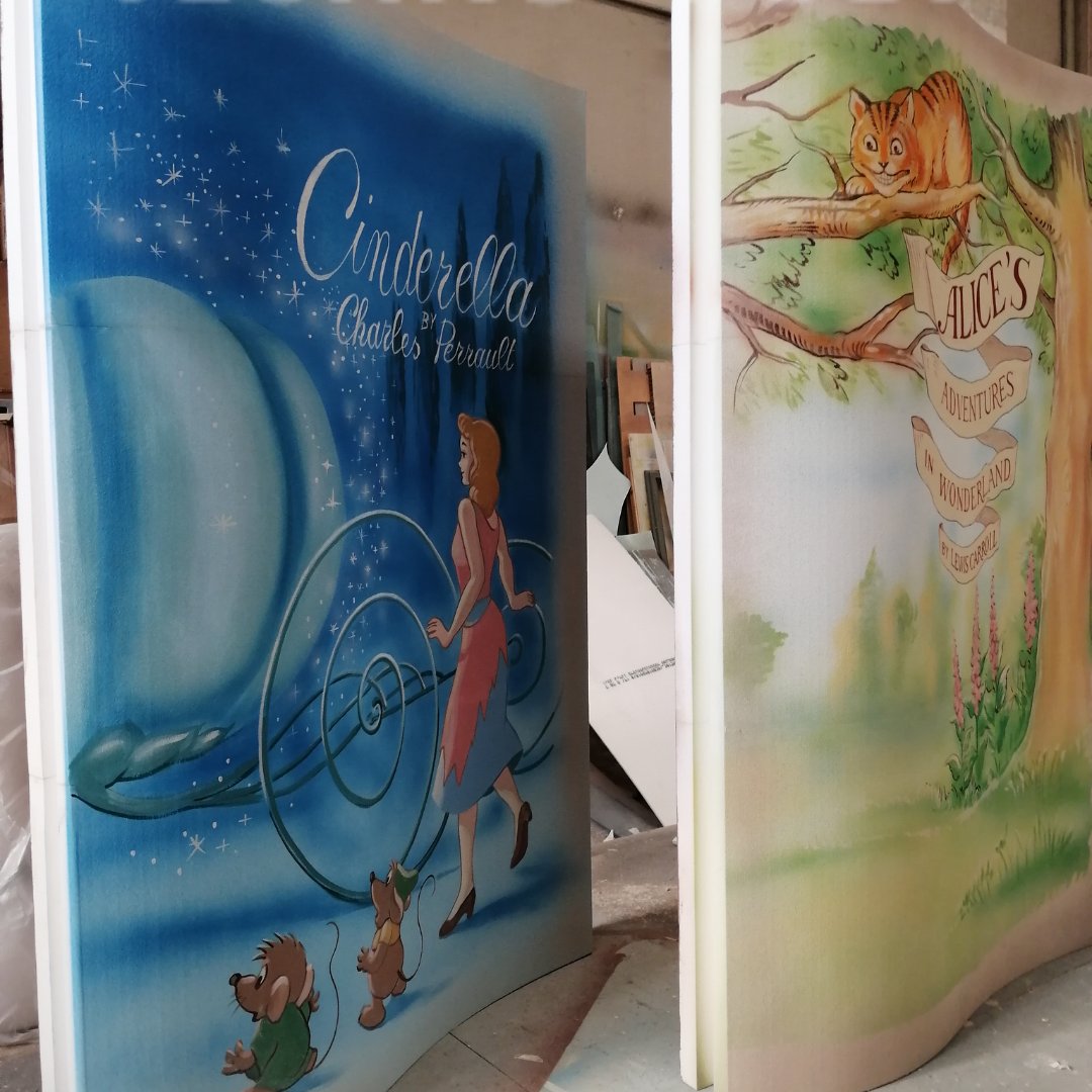 Scenografie in polistirolo